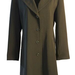 Gallery Black Trench Coat